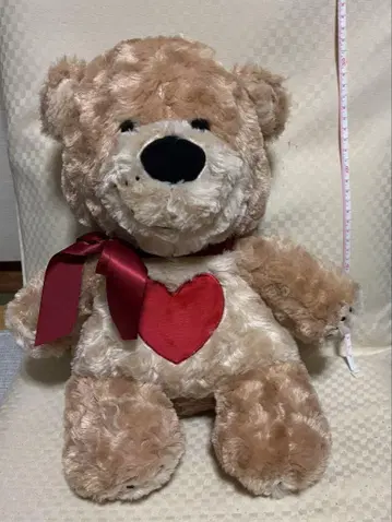 베이지색 곰 봉제 인형 약 30cm