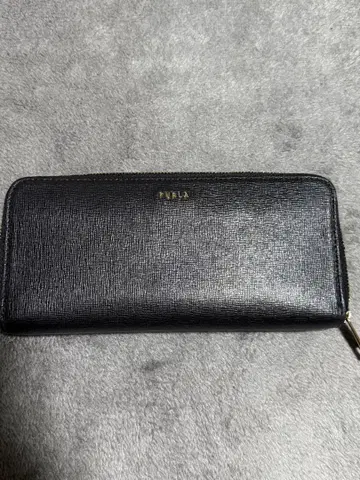 FURLA 블랙 장지갑