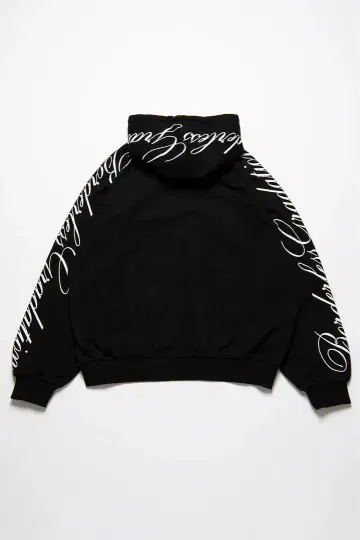 BG 토아 후드티 CURSIVE LOGO ZIP HOODIE