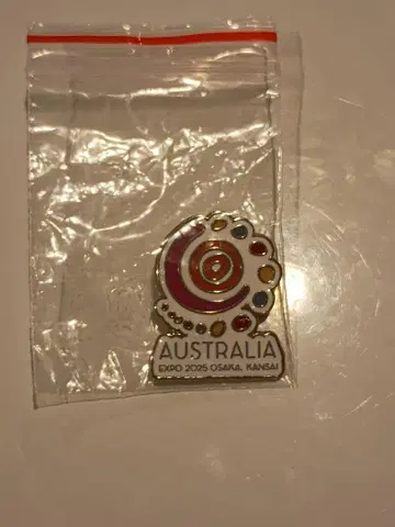 호주 Osaka EXPO 2025 핀 배지