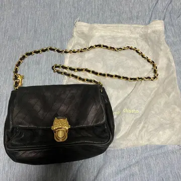 tsumori chisato 숄더백 블랙 고양이