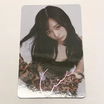 aespa 2025 LIVE TOUR 랜덤 트레이딩 카드 레어 지젤