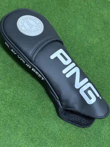 PING 페어웨이 우드용 골프헤드커버 블랙