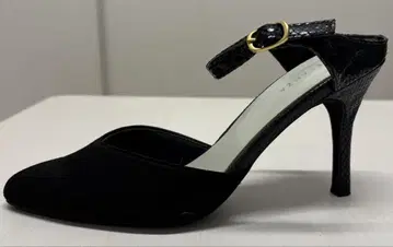 ESPERANZA 에스페란자 블랙 스웨이드 스틸레토 힐 23.5cm