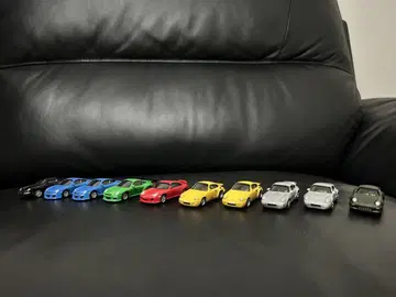 포르쉐 911 미니카 세트 6색