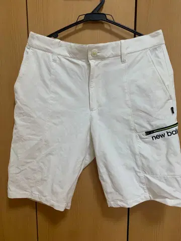 new balance 화이트 숏팬츠