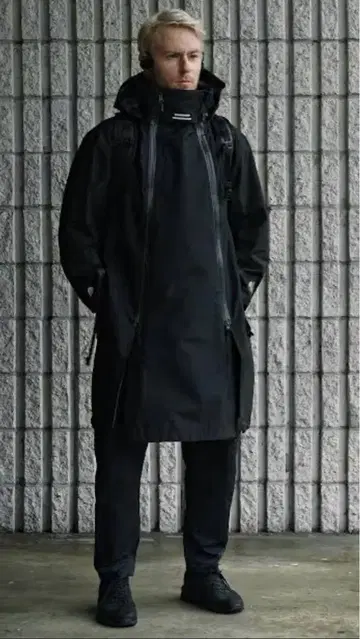 alk phenix 알크페닉스 umbrella coat 블랙 XL
