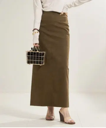 플라주 Plage 리암 스웨이드 스커트