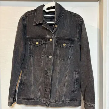 GAP 블랙 데님 자켓