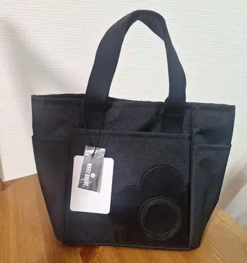 MARY QUANT 블랙 토트백 데이지 토트백