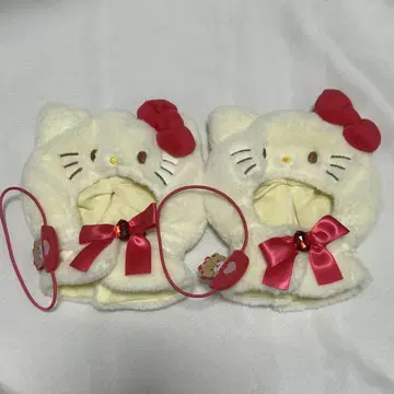 헬로키티 봉제 인형 코스튬 엔조이 아이돌 2세트