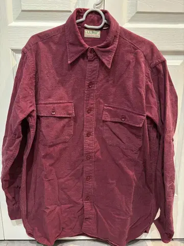 80s L.L.Bean 샤모아 버건디
