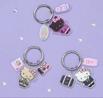 HELLO KITTY 아크릴 세트 참 3개 세트