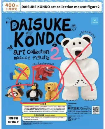 DAISUKE KONDO 마스코트 피규어 2