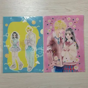 허니 레몬 소다 클리어 파일 2종 리본전 리본 페스타