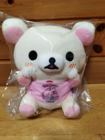 리락쿠마 제일복권 팝콘 테마 B상 코리락쿠마 봉제 인형