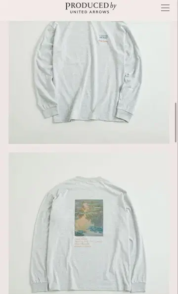 UNITED ARROWS x 모네전 론T
