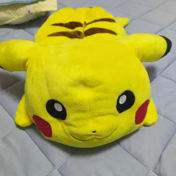 피카츄 봉제 인형형 티슈 케이스