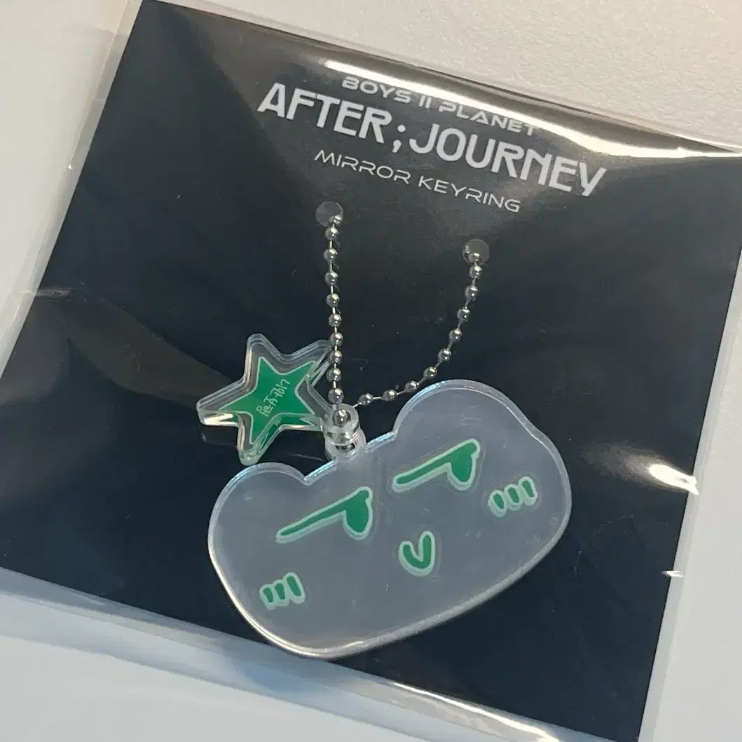Boys Planet 2 Exhibition Nian Walking Mirror Keyring wts on