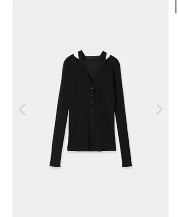 neck slit knit cardigan louren 완판템 새상품