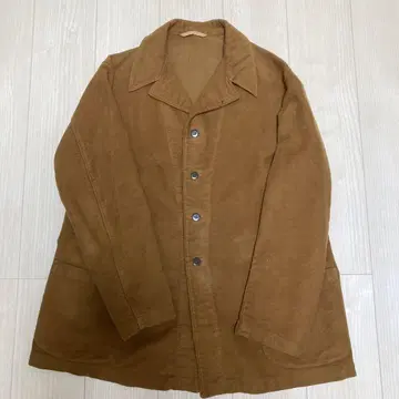 이탈리아군 호스피탈 자켓 몰스킨 브라운