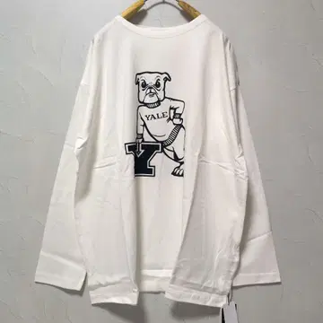 안티카 YALE University 불독 롱T 블랙
