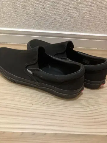 VANS 블랙 슬립온