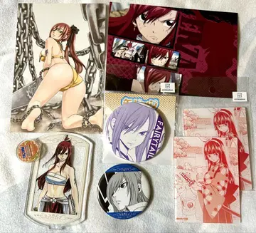 페어리 테일 엘자 카구라 굿즈 세트