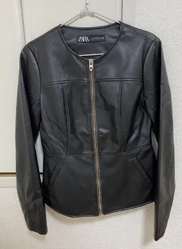 ZARA 블랙 싱글 라이더 자켓