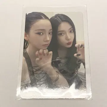 aespa LIVE TOUR CD 특전 A상 트레이딩 카드 카리나 닝닝