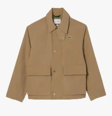 새상품!LACOSTE 라코스테 블루종 발수 스냅 버튼 자켓