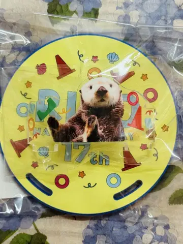 마린 월드 리로 17세 생일 기념 코스터