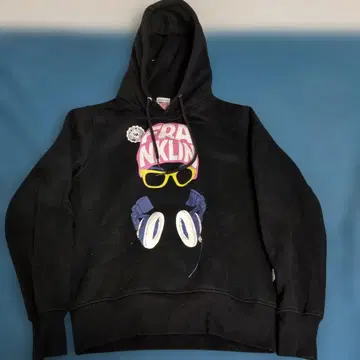 FRANKLIN MARSHALL 블랙 후드티