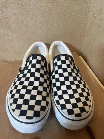 Vans 체커보드 슬립온 23.5cm