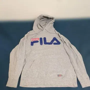 Dickies FILA 콜라보 그레이 후드티