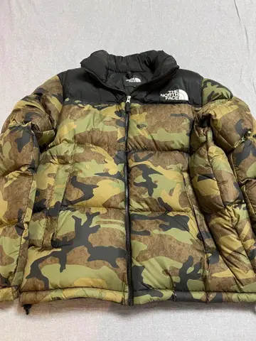 레어 미사용품 THE NORTH FACE 카모플라쥬 눕시 자켓