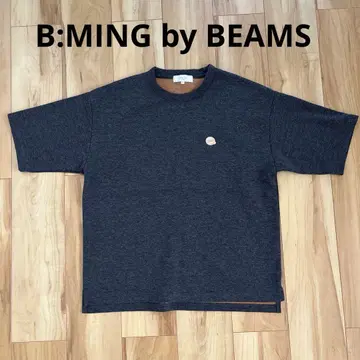 b:MING by BEAMS 비밍 T셔츠 차콜 그레이