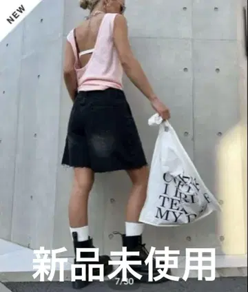 [ 미사용 새상품 ] 완판템 sudo 다크 데님 하프 팬츠