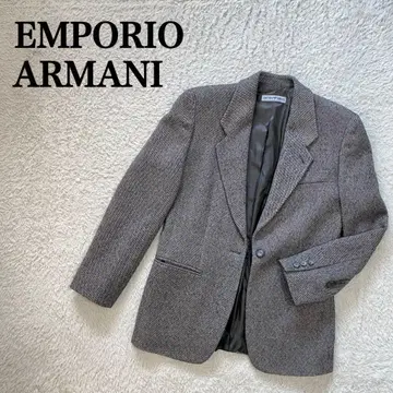 EMPORIO ARMANI 테일러드 자켓 브라운 계열
