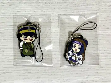 골든 카무이 러버 스트랩 컬렉션 vol.2 스기모토 사이치 아시리파