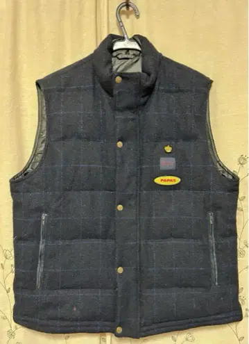 Papas Harris Tweed 다운 베스트
