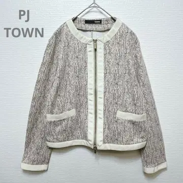 [ PJ ] TOWN 피치 존 노카라 자켓 봄/가을 오피스 캐주얼