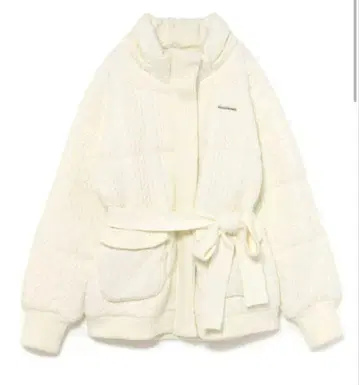 ANDMARY Mary quilting knit shape jacket