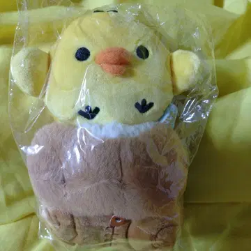 리락쿠마 스토어 한정판 키이로이토리 봉제 인형