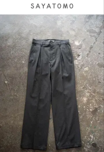 sayatomo 25AW 2-Tack Slacks 사이즈 1