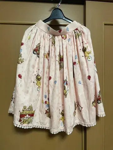 도트 자카드 서커스 스커트