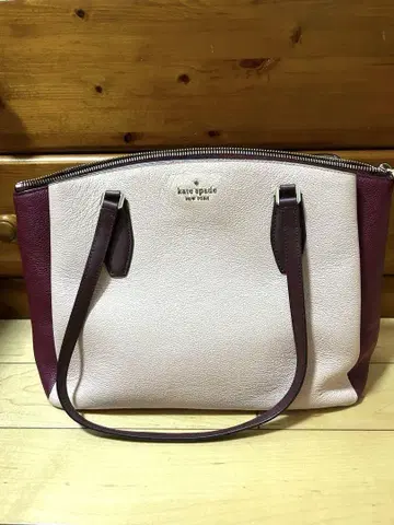kate spade 케이트 스페이드 바이컬러 토트백 백 핑크