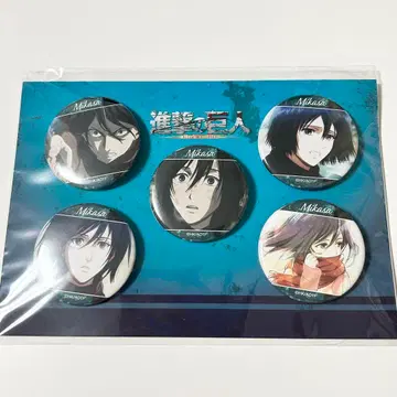 진격의 거인 미카사 장면 사진 캔뱃지