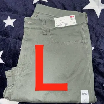 UNIQLO 울트라 스트레치 컬러 청바지 L 올리브