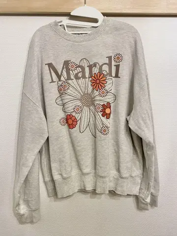[새상품급] Mardi 꽃무늬 프린트 트레이닝복